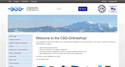Desktop Screenshot of csg-online.ch